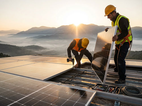 Planung und Installation von PV-Anlagen